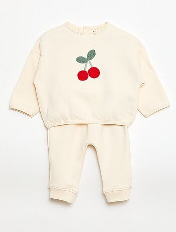 Completo felpa + pantaloni da jogging fantasia