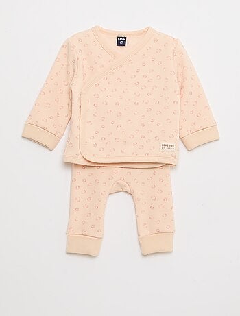 Completo felpa + pantaloni in felpa - 2 pezzi