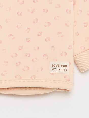 Completo felpa + pantaloni in felpa - 2 pezzi