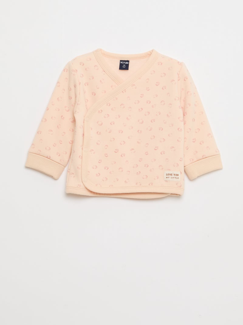 Completo felpa + pantaloni in felpa - 2 pezzi Rosa - Kiabi