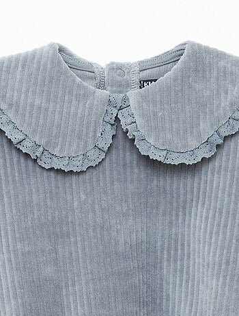 Completo felpa + pantaloni in velluto a coste