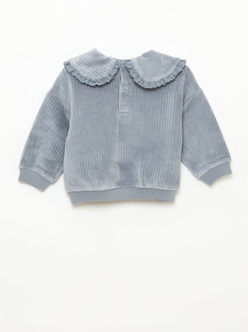 Completo felpa + pantaloni in velluto a coste - Kiabi