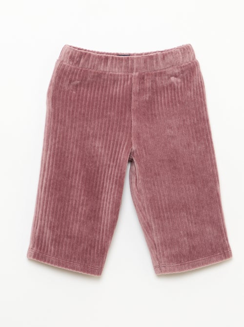 Completo felpa + pantaloni in velluto a coste - Kiabi