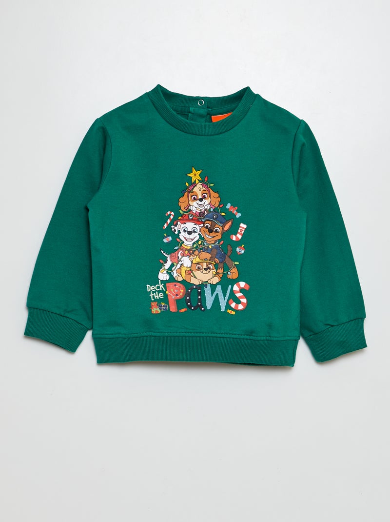 Completo felpa + pantaloni 'Paw Patrol'- 2 pezzi VERDE - Kiabi