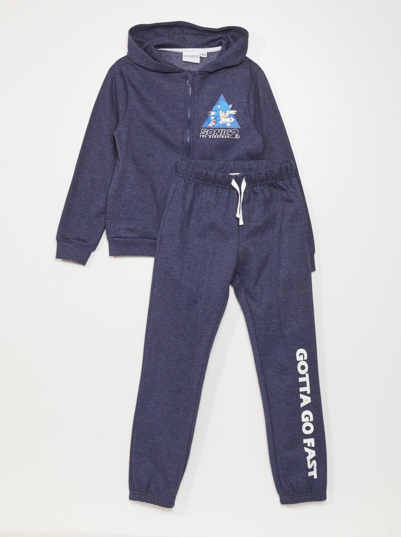 Completo felpa + pantaloni 'Sonic' BLU - Kiabi