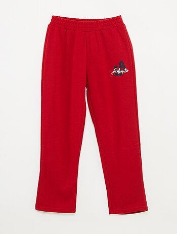Completo felpa + pantaloni stile college - 2 pezzi