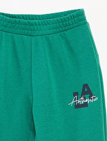 Completo felpa + pantaloni stile college - 2 pezzi