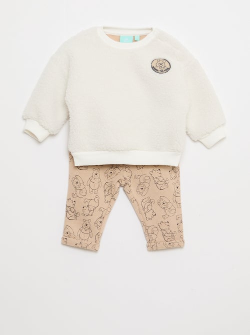 Completo felpa + pantaloni 'Winnie' 'Disney' - 2 pezzi - Kiabi