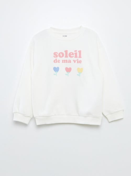 Completo felpa + shorts ciclisti con stampa - Kiabi Completo felpa + shorts ciclisti con stampa - Kiabi