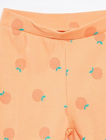 Completo felpa + shorts ciclisti con stampa
