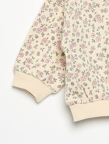 Completo felpa stampata + leggings