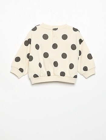 Completo felpa stampata + leggings