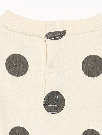 Completo felpa stampata + leggings