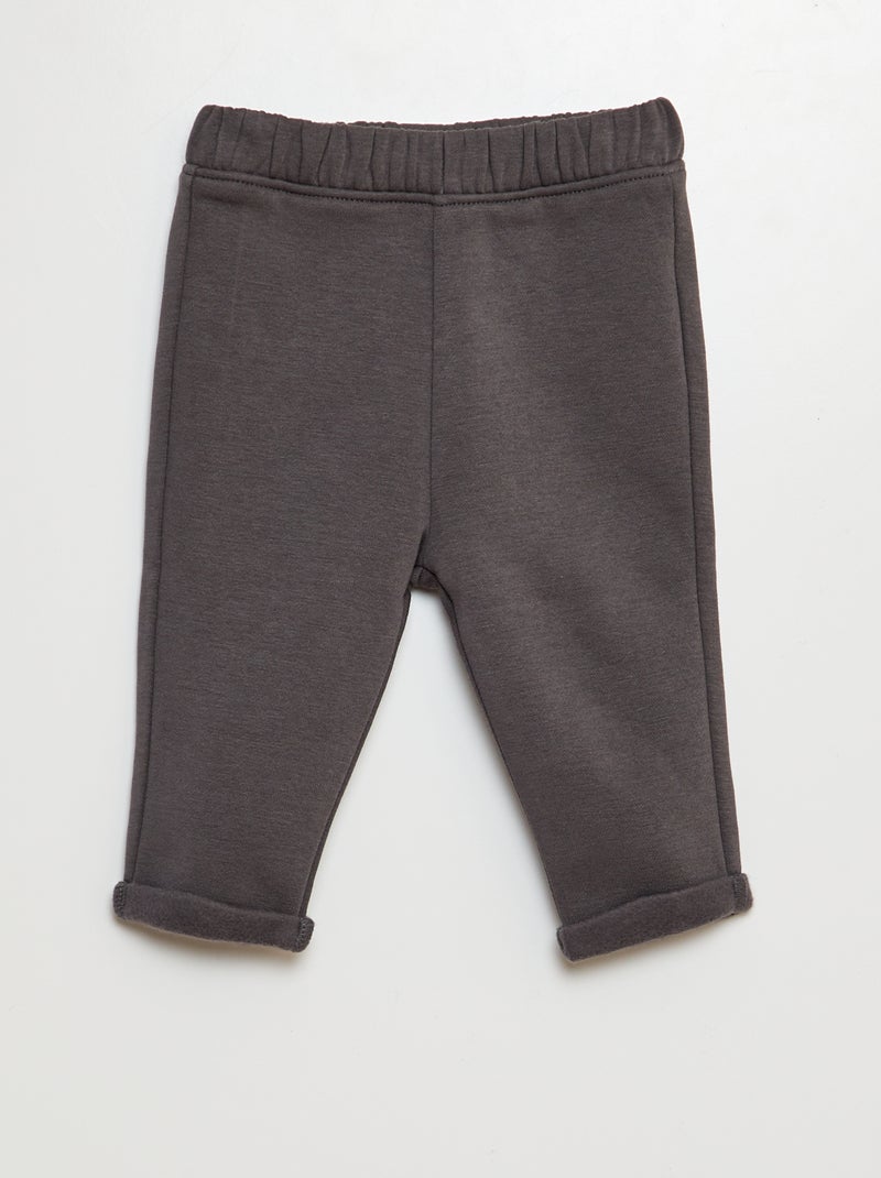 Completo felpa stampato Completo felpa + joggers - completo felpa + joggers - MARRONE - Kiabi