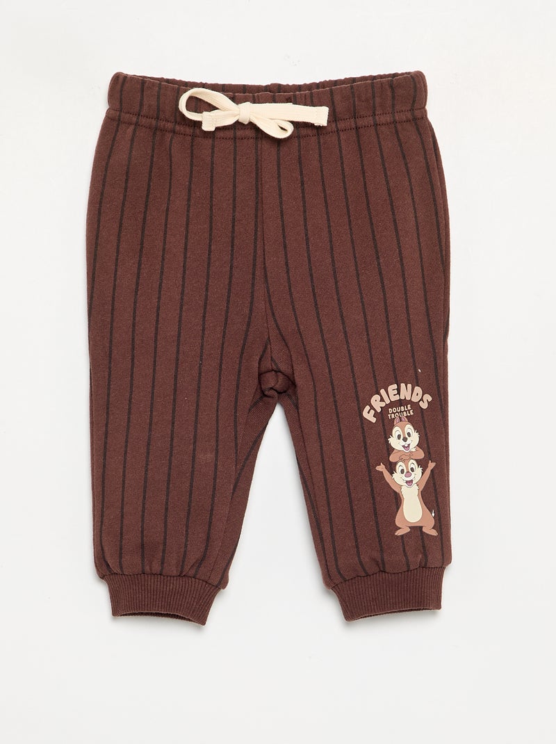 Completo felpa + t-shirt + pantaloni 'Cip & Ciop' 'Disney' - 3 pezzi Beige - Kiabi