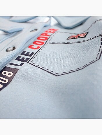 Completo giacca con cappuccio e pantalone jogging bambino Lee Cooper