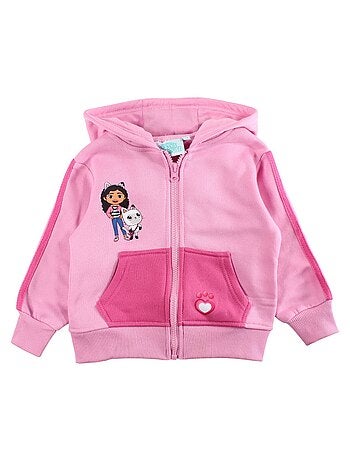 Completo giacca con cappuccio e pantaloni tuta Gabby bambina