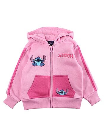 Completo giacca con cappuccio e pantaloni tuta Lilo & Stitch bambina