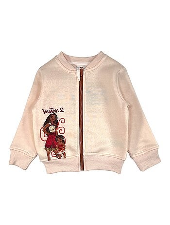 Completo giacca e pantaloni tuta Vaiana bambina