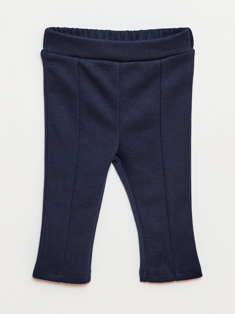 Completo gilet effetto montone + t-shirt + leggings - 3 pezzi Bianco - Kiabi