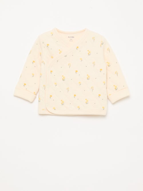 Completo gilet incrociato + leggings - 2 pezzi - Kiabi