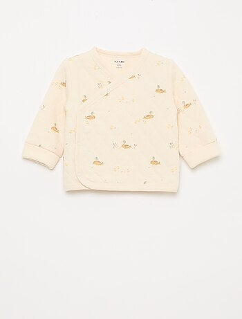 Completo gilet incrociato + leggings - 2 pezzi