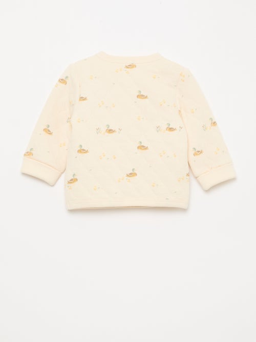 Completo gilet incrociato + leggings - 2 pezzi - Kiabi