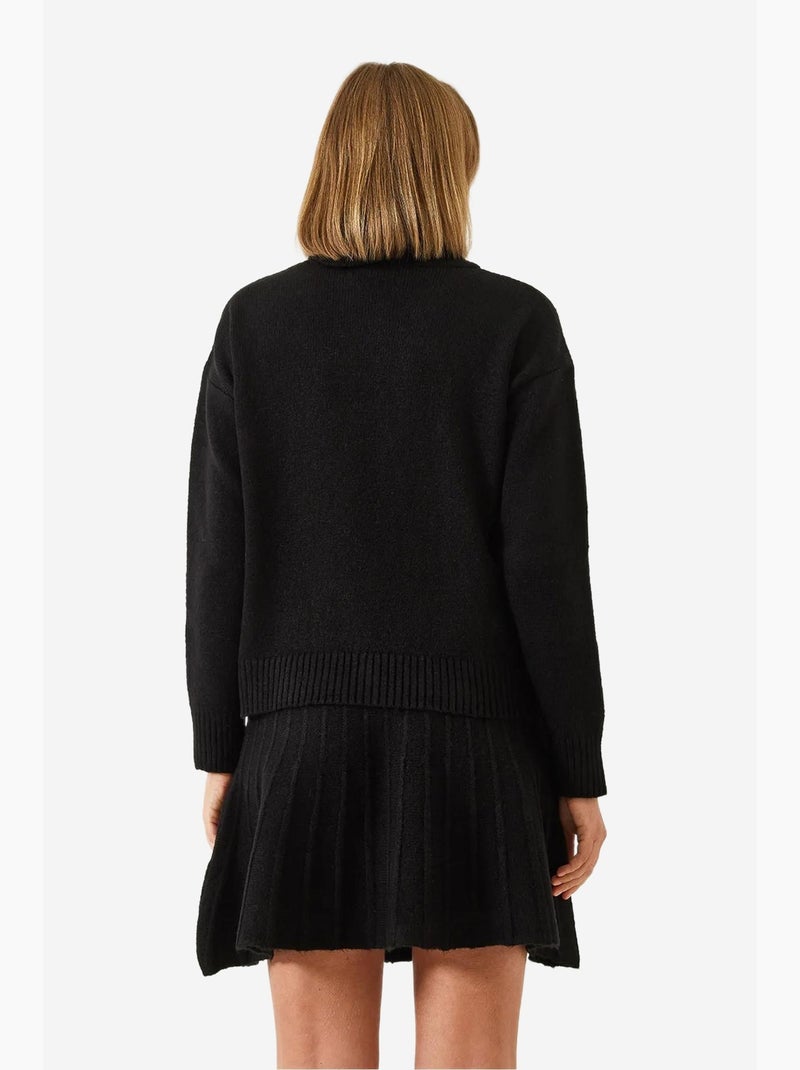 Completo gonna e top in maglia lucci Nero - Kiabi