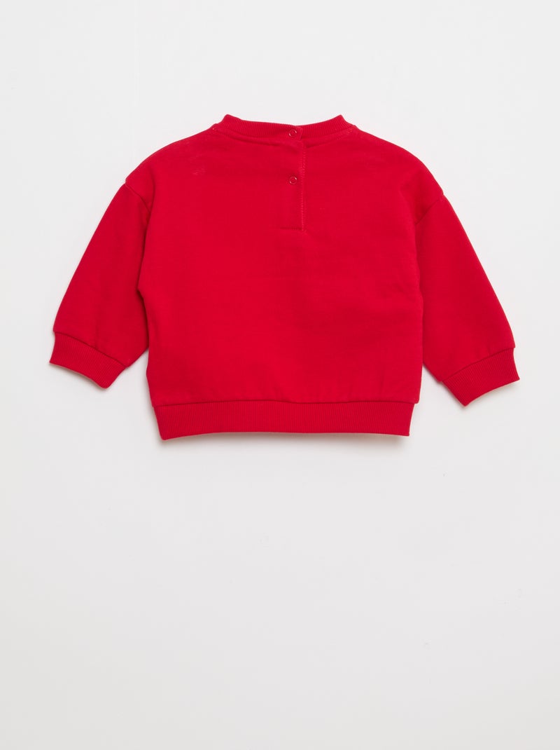 Completo in felpa felpa + pantaloni 'Snoopy' - 2 pezzi Rosso - Kiabi
