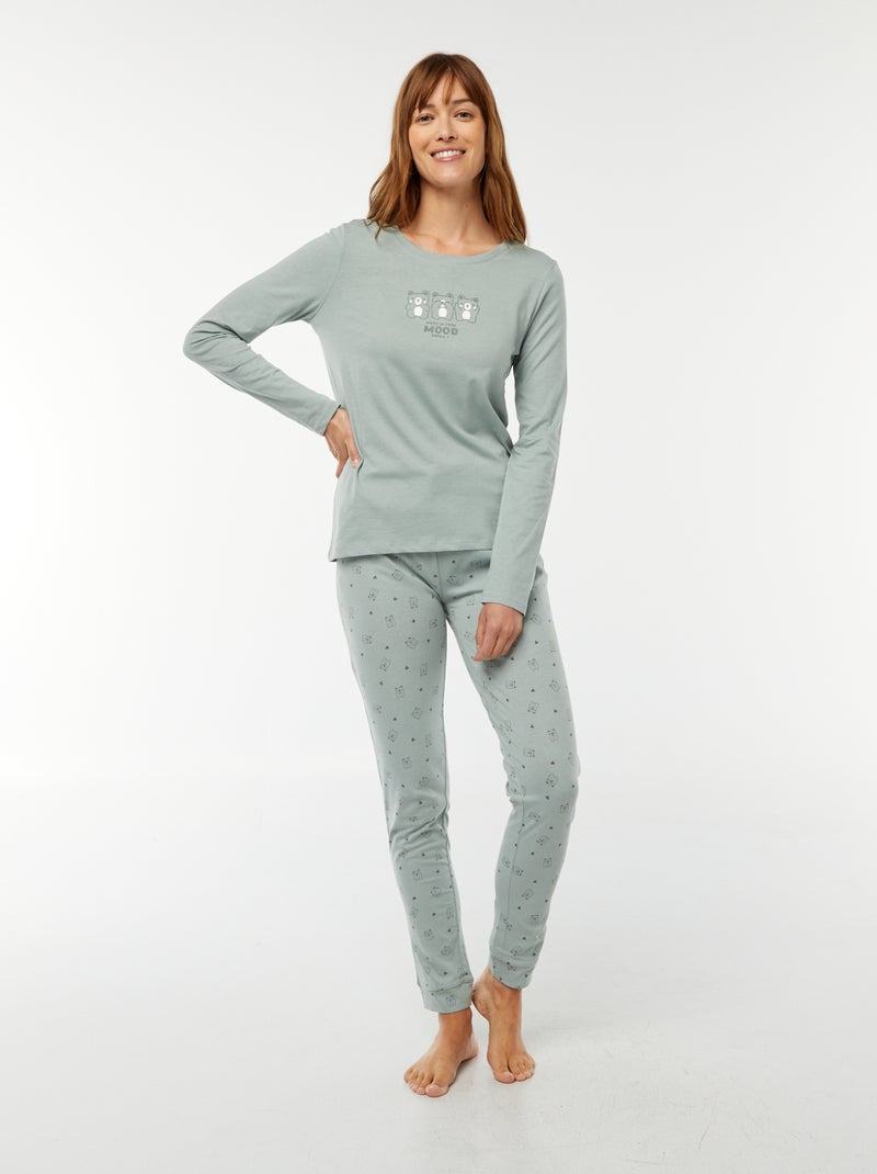 Completo in jersey - 2 pezzi Blu - Kiabi