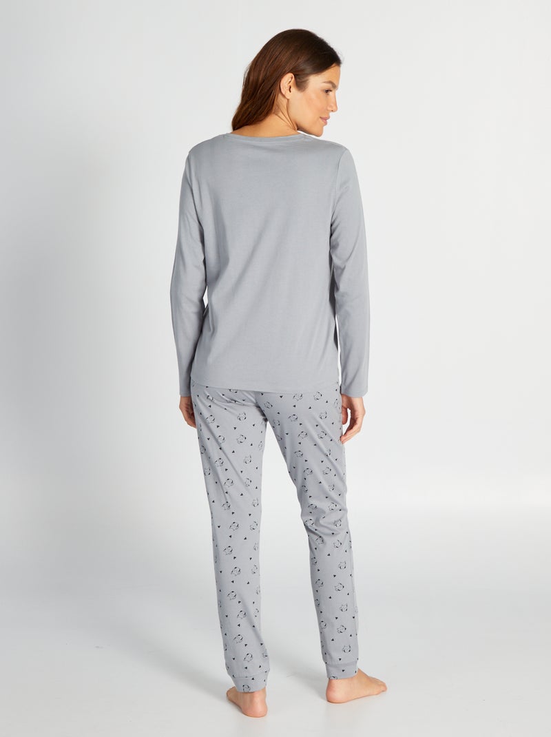 Completo in jersey - 2 pezzi BLU - Kiabi
