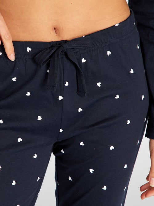 Completo in jersey - 2 pezzi - Kiabi