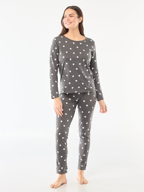 Completo in jersey - 2 pezzi - Kiabi