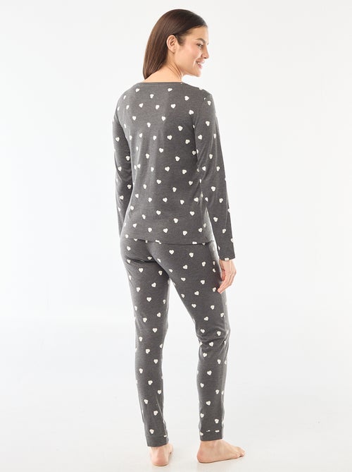 Completo in jersey - 2 pezzi - Kiabi