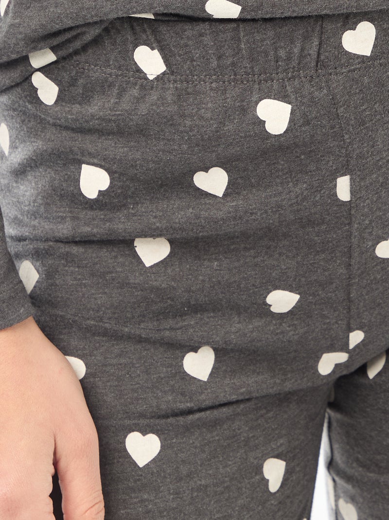 Completo in jersey - 2 pezzi Grigio - Kiabi