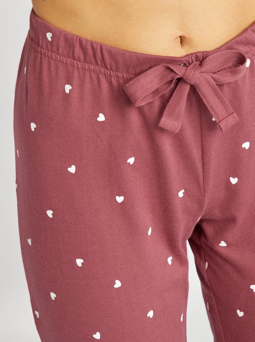 Completo in jersey - 2 pezzi - Kiabi