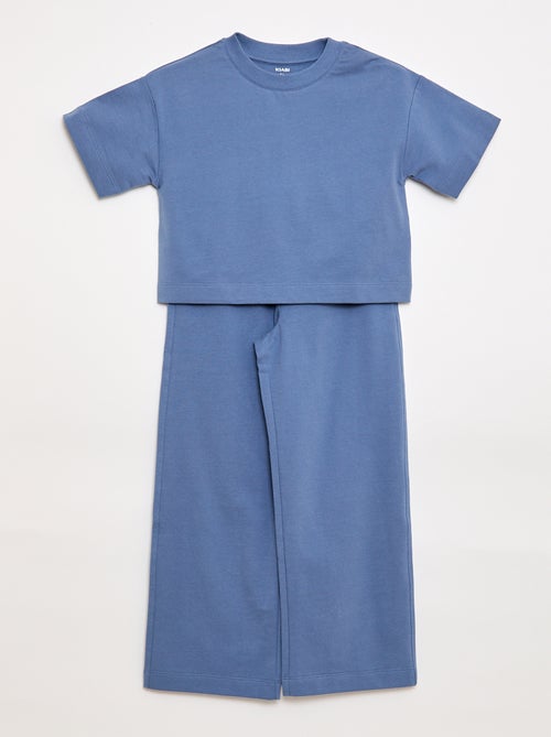 Completo in jersey t-shirt + pantaloni - Kiabi Completo in jersey t-shirt + pantaloni - Kiabi