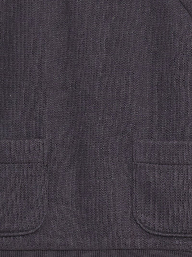 Completo in maglia a coste - 2 pezzi NERO - Kiabi