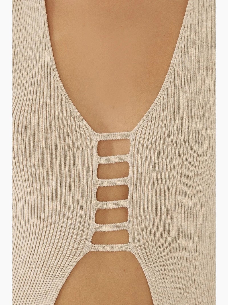 Completo in maglia a due pezzi hiccup Beige naturale - Kiabi