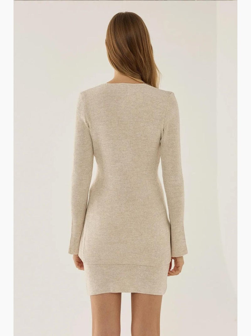 Completo in maglia a due pezzi hiccup Beige naturale - Kiabi