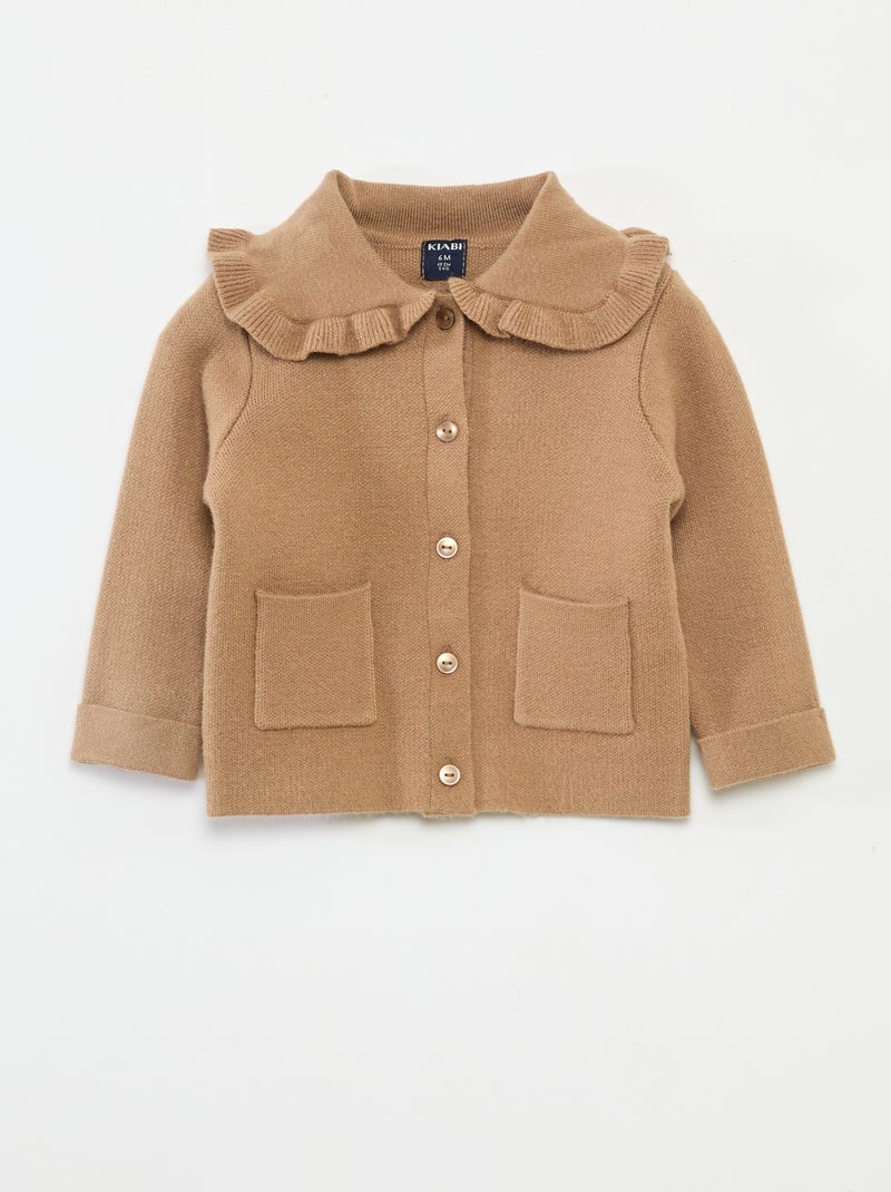 Completo in maglia cardigan + leggings Marrone - Kiabi