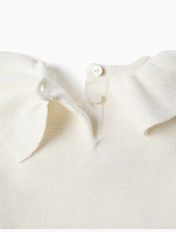 Completo in maglia con volant + pantaloni