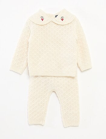 Completo in maglia maglione + leggings