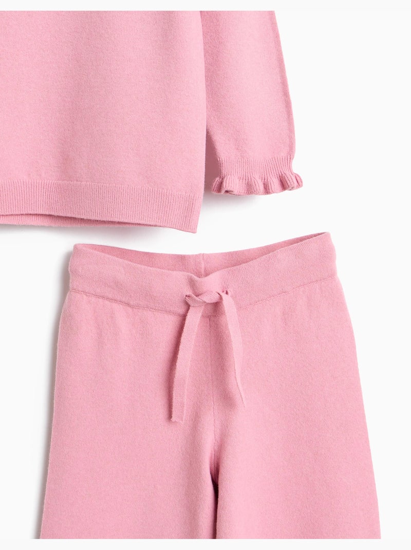 Completo in maglia, mo fashion Rosa - Kiabi