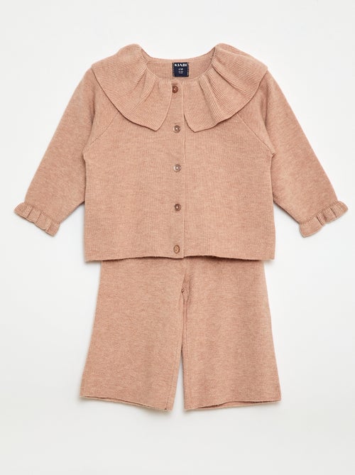 Completo in maglia morbida - 2 pezzi - Kiabi