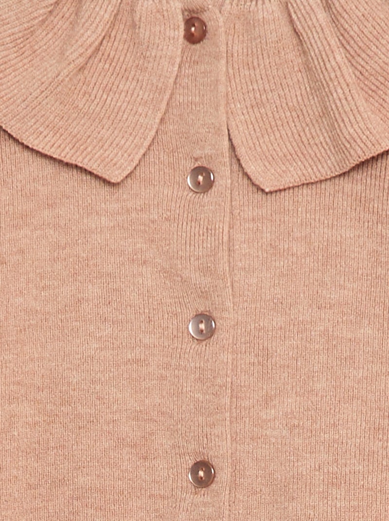 Completo in maglia morbida - 2 pezzi Beige - Kiabi