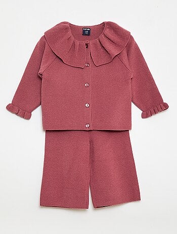 Completo in maglia morbida - 2 pezzi