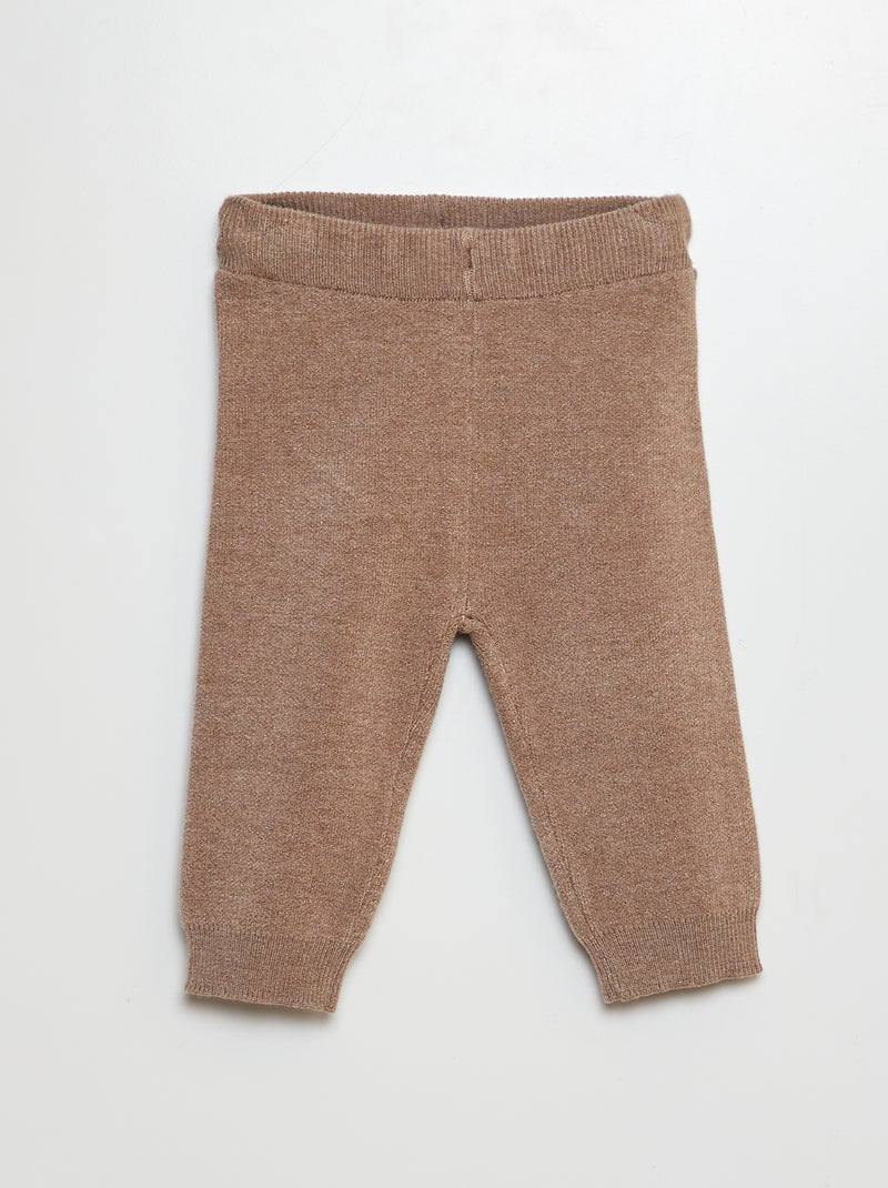 Completo in maglia pullover + pantaloni - 2 pezzi MARRONE - Kiabi