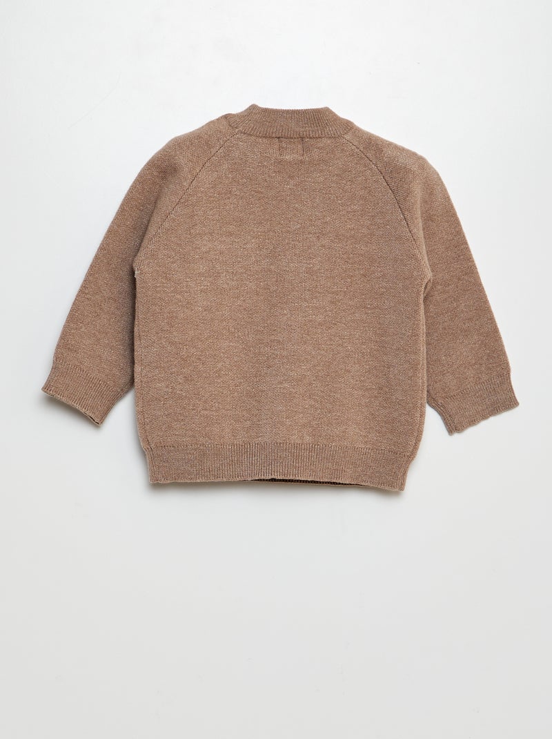 Completo in maglia pullover + pantaloni - 2 pezzi MARRONE - Kiabi