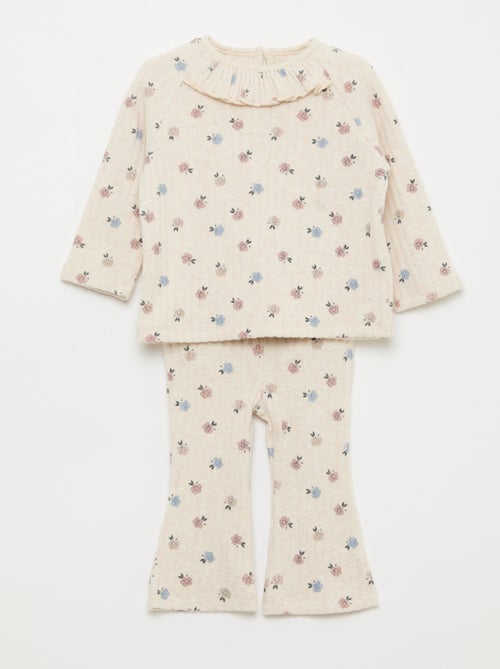 Completo in maglia soffice - 2 pezzi - Kiabi